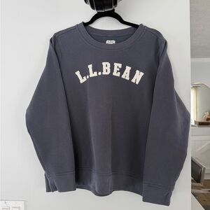 L.L. Bean Women's Gray Crewneck Sweater